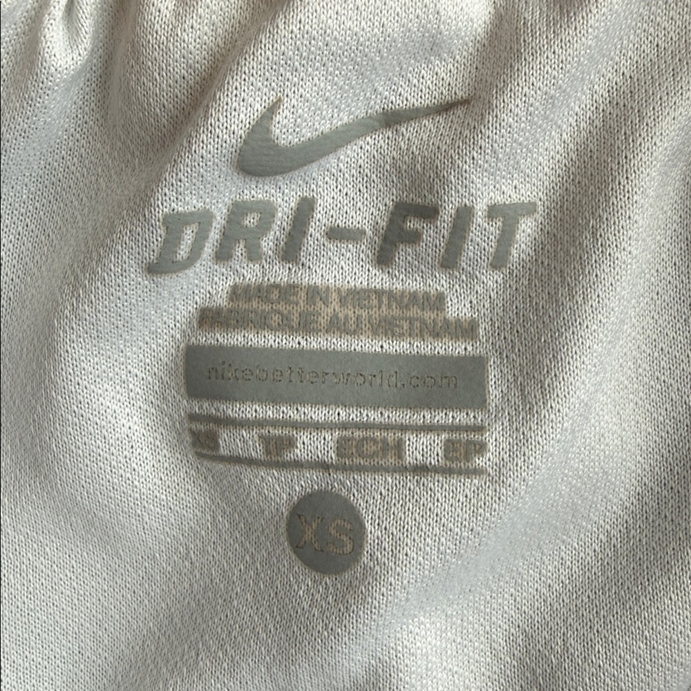 Nike Dri-Fit Women’s Lined Athletic Shorts Black White Geometric Striped XS - Picture 7 of 10